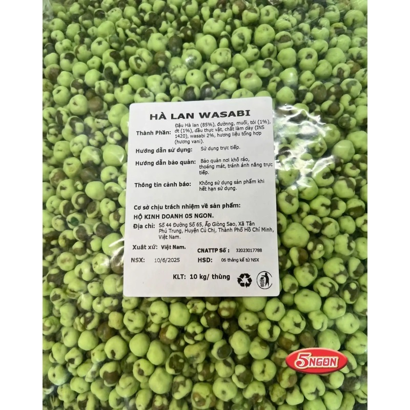 Đậu Hà Lan Wasabi
