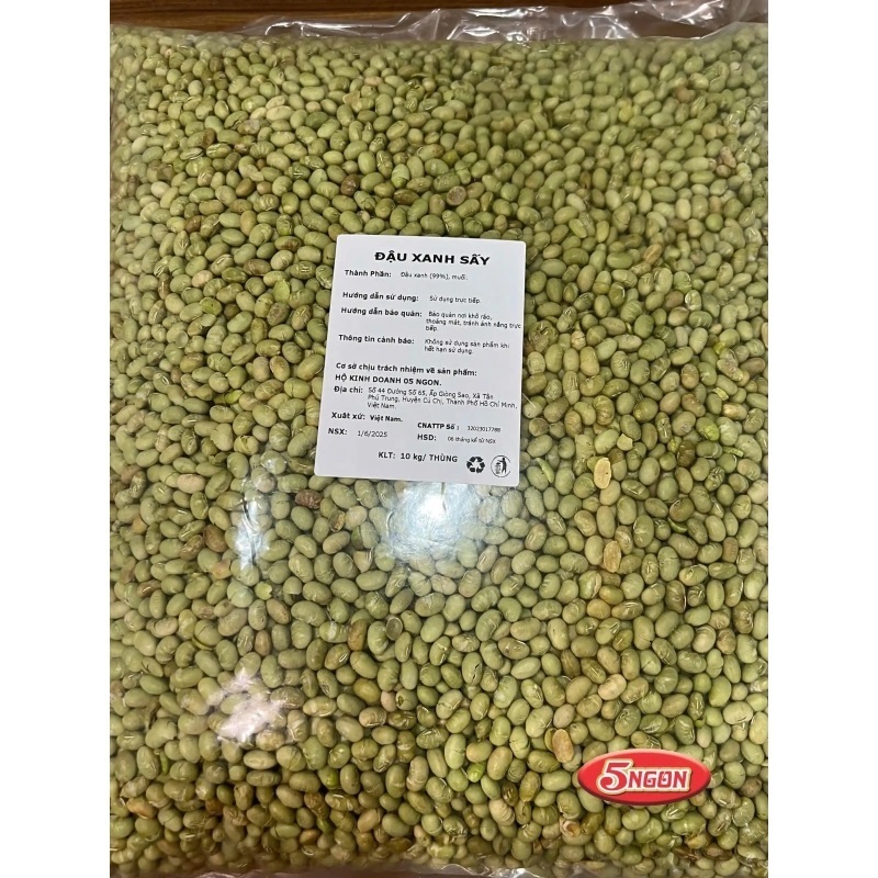 Đậu xanh sấy