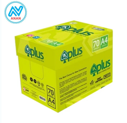 Giấy A4 IK Plus 70 gsm - Văn Phòng Phẩm ANAN - Công Ty TNHH Dịch Vụ và Thương Mại ANAN