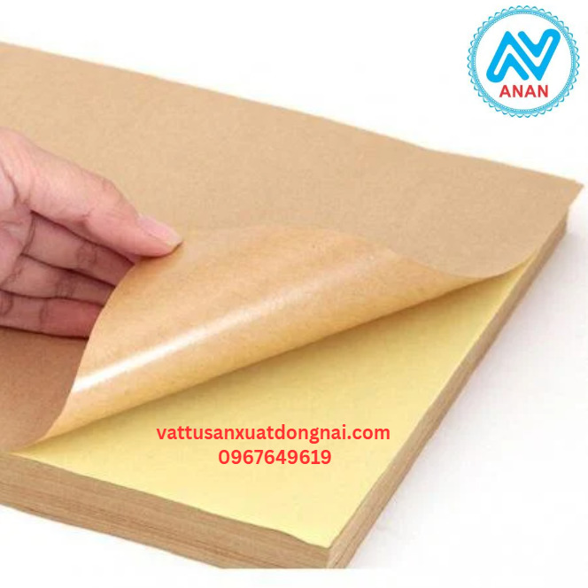 Giấy Decal A4 da bò - Văn Phòng Phẩm ANAN - Công Ty TNHH Dịch Vụ và Thương Mại ANAN