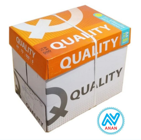 Giấy in A4 Quality 70 gsm - Văn Phòng Phẩm ANAN - Công Ty TNHH Dịch Vụ và Thương Mại ANAN