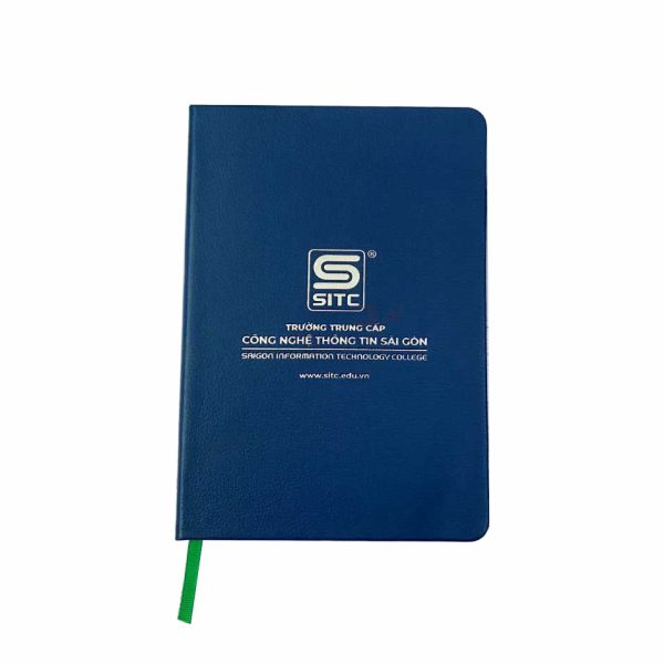 Sổ da in logo kích thước A5 - Quà Tặng Mạnh Dũng - Công Ty Cổ Phần Quảng Cáo Mạnh Dũng