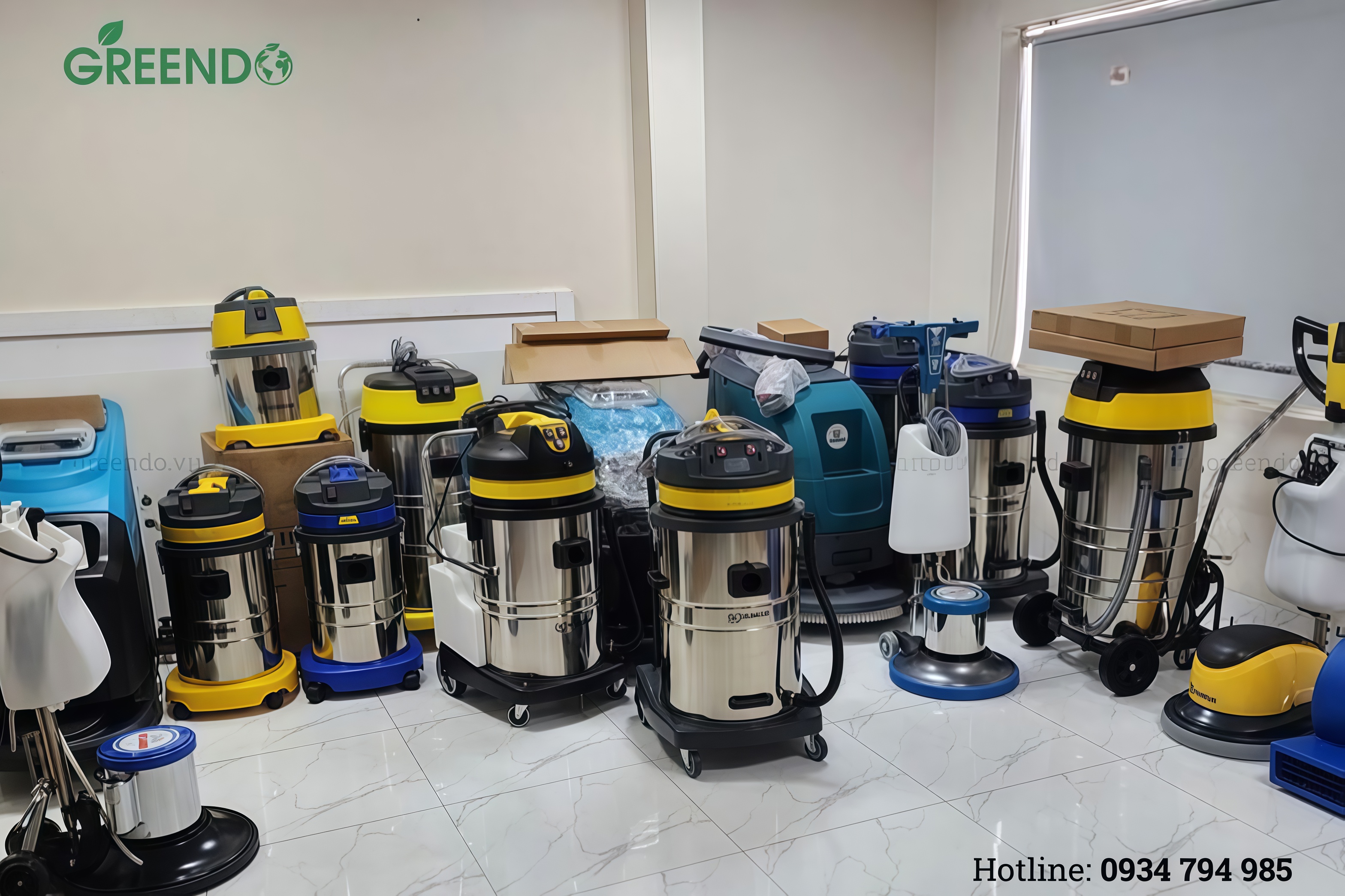 Máy hút bụi công nghiệp - Công Ty TNHH Thiết Bị Greendo