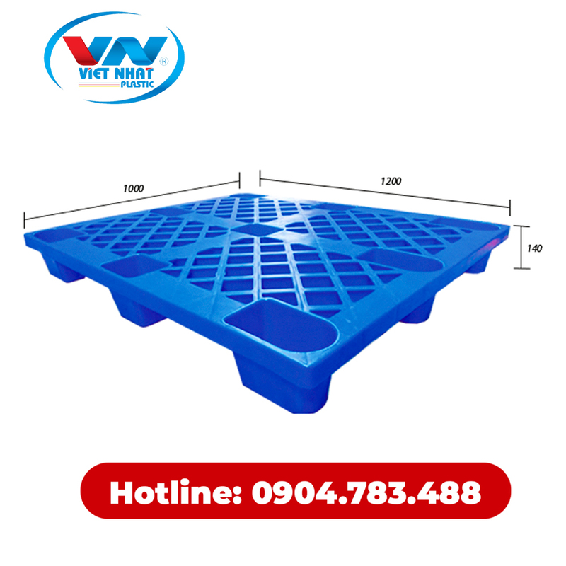 Pallet nhựa chân cốc - Nhựa Việt Nhật - Công Ty TNHH Nhựa Việt Nhật