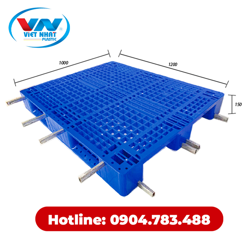 Pallet nhựa thanh thép - Nhựa Việt Nhật - Công Ty TNHH Nhựa Việt Nhật