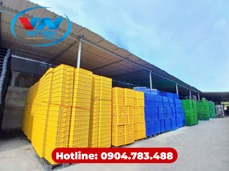 Hình ảnh kho hàng ở nhà máy - Nhựa Việt Nhật - Công Ty TNHH Nhựa Việt Nhật