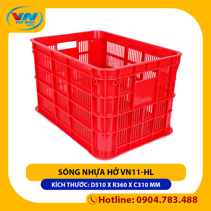 Sóng nhựa hở 3T1 - Nhựa Việt Nhật - Công Ty TNHH Nhựa Việt Nhật