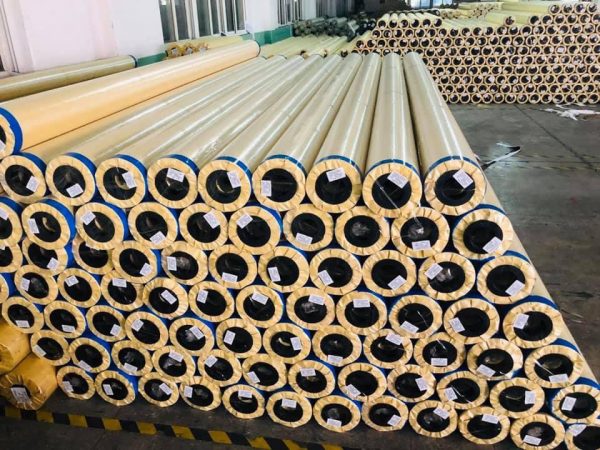 Hình ảnh kho hàng Công ty Bạt Che Topsun