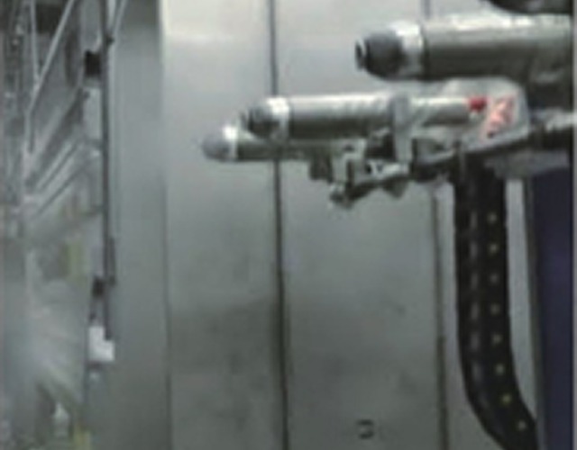 Lớp phủ cốc phun của cửa sau xe ô tô - Dịch Vụ Sơn Phủ Xanh - Công Ty TNHH Công Nghệ Phủ Xanh