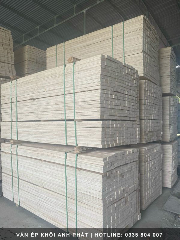 Ván ép thanh LVL - Váp ép Khôi Anh Phát -  Công Ty TNHH Thương Mại Dịch Vụ Sản Xuất Khôi Anh Phát