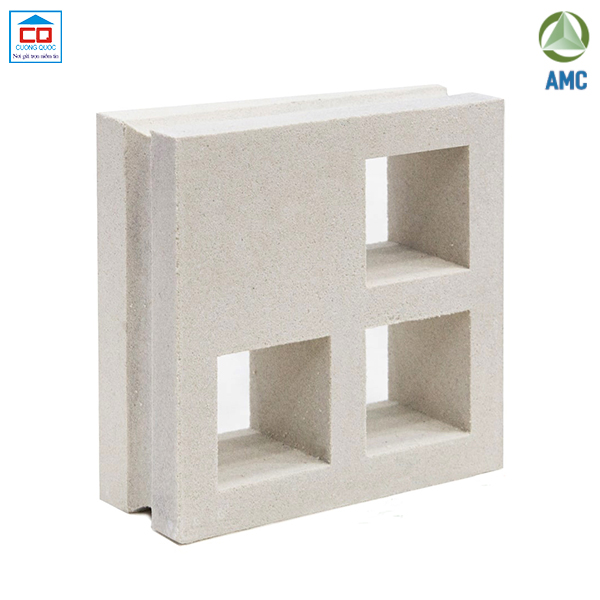 Gạch thông gió trắng AMC T-16