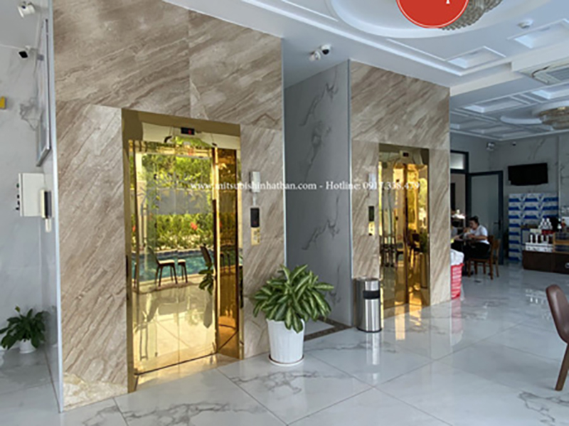Dự án thang máy Khách Sạn Sunrise Hà Tiên - Thang Máy Mitsu Nhật Bản - Công Ty TNHH Thang Máy Mitsu Nhật Bản