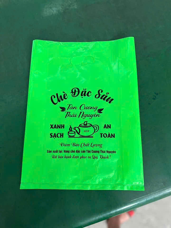 Túi nhựa đựng chè