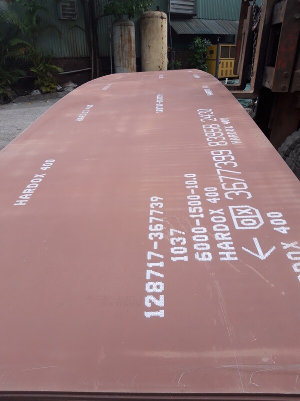 Thép tấm Hardox 400 8mm đến 20mm