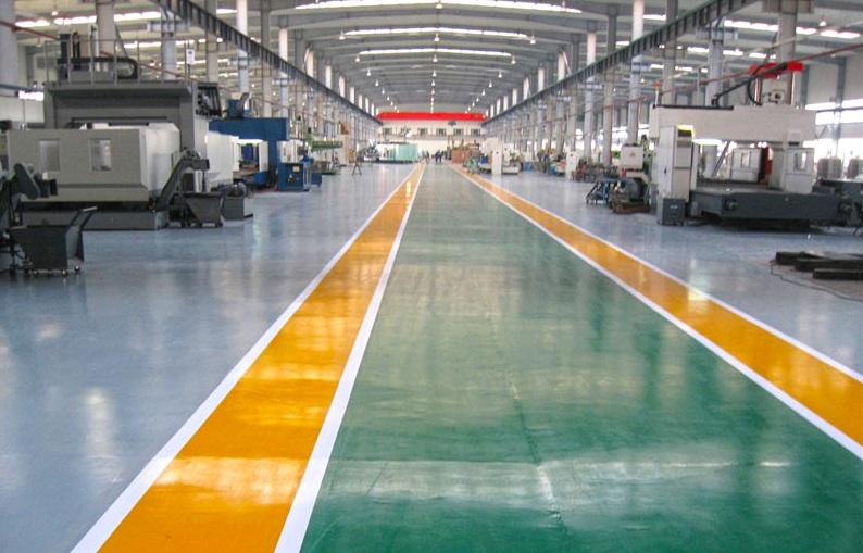 Sơn epoxy vạch kẻ đường nhà xưởng - Sơn Kẻ Vạch Đường Nhiệt Dẻo HP-TECH - Công Ty Cổ Phần Tư Vấn Kỹ Thuật Công Nghệ Thương Mại Hoàng Phú