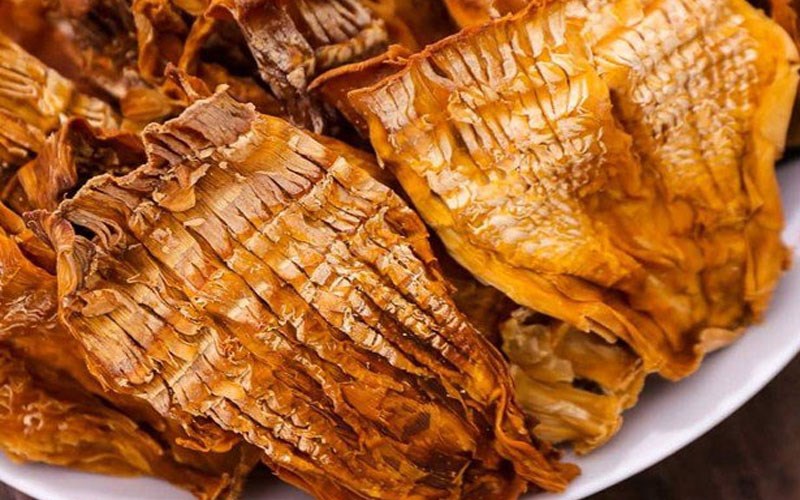 Măng lá khô