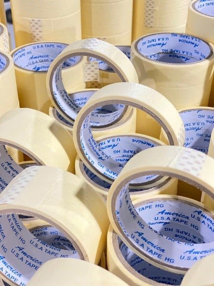 Băng keo giấy nhăn - Vật Liệu Đóng Gói Song Hương - Công Ty TNHH Vật Liệu Đóng Gói Song Hương