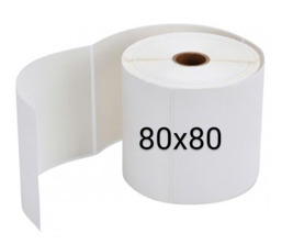 Giấy Decal in nhiệt tem vuông 80x80 - Vật Liệu Đóng Gói Song Hương - Công Ty TNHH Vật Liệu Đóng Gói Song Hương