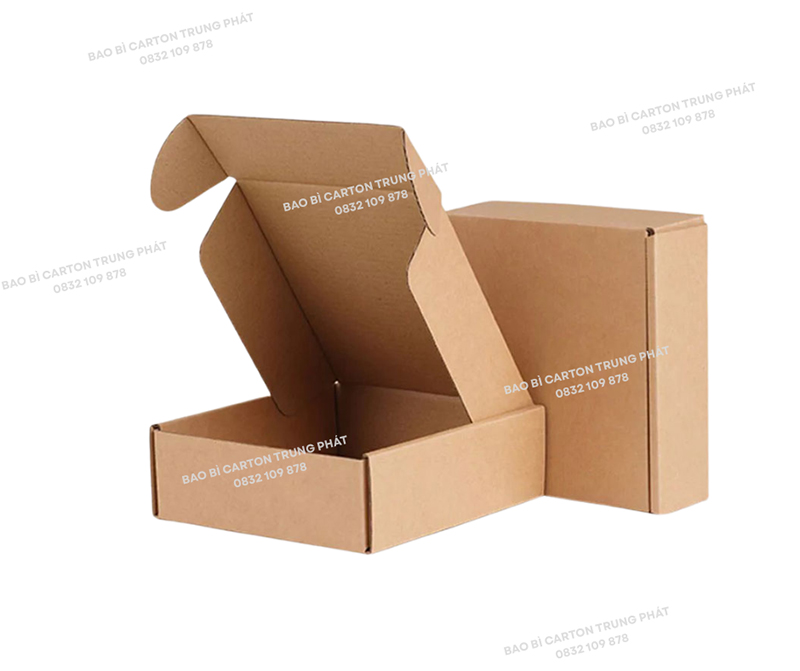 Nắp gài - Thùng Carton Trung Phát - Công Ty TNHH Sản Xuất Thương Mại Xuất Nhập Khẩu Trung Phát	