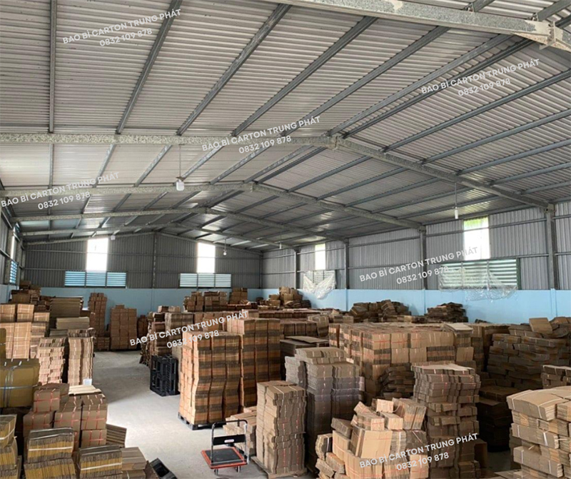 Hình ảnh nhà xưởng công ty Trung Phát - Thùng Carton Trung Phát - Công Ty TNHH Sản Xuất Thương Mại Xuất Nhập Khẩu Trung Phát	