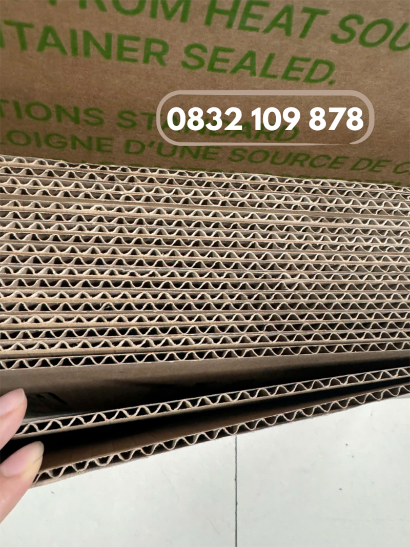 Sóng carton 3 lớp - Thùng Carton Trung Phát - Công Ty TNHH Sản Xuất Thương Mại Xuất Nhập Khẩu Trung Phát	