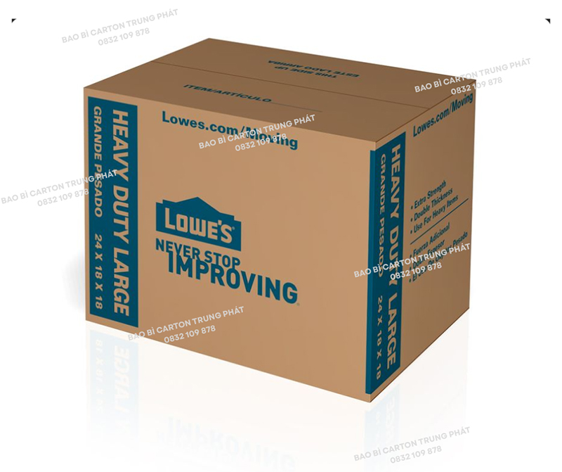 Thùng 5 lớp - Thùng Carton Trung Phát - Công Ty TNHH Sản Xuất Thương Mại Xuất Nhập Khẩu Trung Phát	