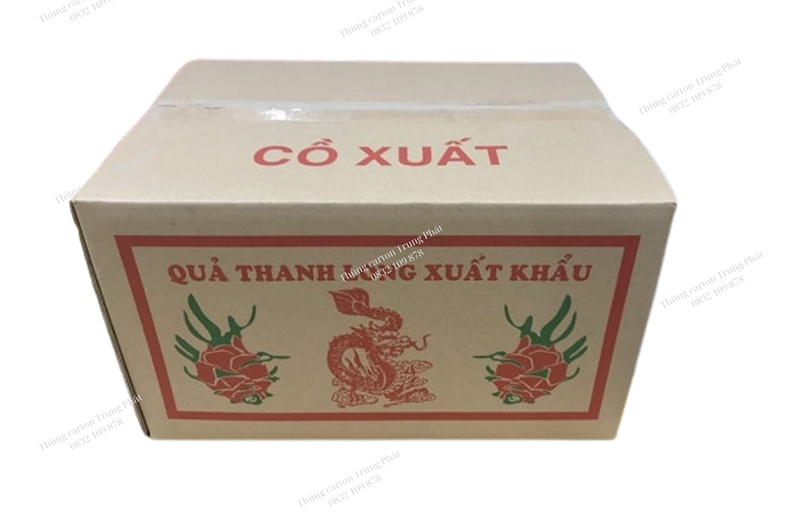 Thùng hoa quả - Thùng Carton Trung Phát - Công Ty TNHH Sản Xuất Thương Mại Xuất Nhập Khẩu Trung Phát	