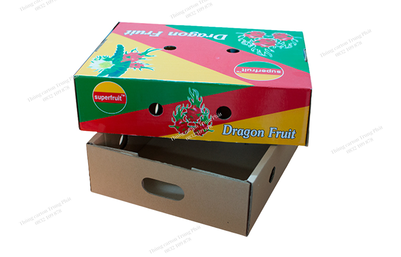 Thùng carton hoa quả 3 lớp - Thùng Carton Trung Phát - Công Ty TNHH Sản Xuất Thương Mại Xuất Nhập Khẩu Trung Phát	