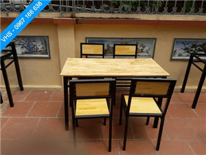 Bộ bàn ghế cafe - Tủ Sắt Vihasu Việt Nam - Công Ty TNHH Công Nghiệp Vihasu Việt Nam