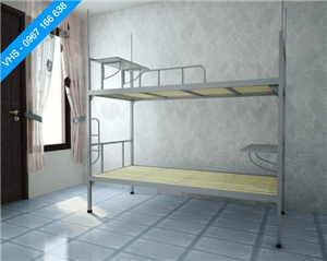 Giường 2 tầng có bàn học - Tủ Sắt Vihasu Việt Nam - Công Ty TNHH Công Nghiệp Vihasu Việt Nam