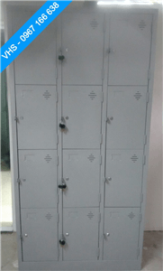 Tủ locker 12 ngăn - Tủ Sắt Vihasu Việt Nam - Công Ty TNHH Công Nghiệp Vihasu Việt Nam