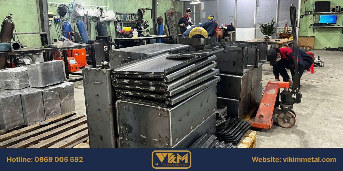 Gia công cắt laser CNC - Công Ty TNHH Kỹ Thuật Vĩ Kim