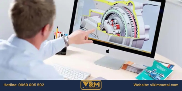 Thiết kế 2D - 3D - CAD - CAM - Gia Công Cơ Khí Vĩ Kim - Công Ty TNHH Kỹ Thuật Vĩ Kim