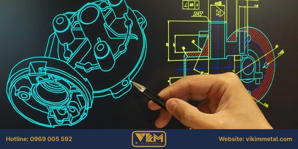 Thiết kế 2D - 3D - CAD - CAM - Gia Công Cơ Khí Vĩ Kim - Công Ty TNHH Kỹ Thuật Vĩ Kim