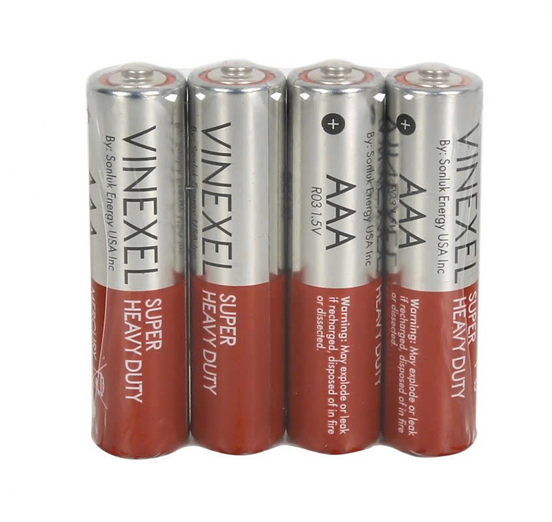 Pin carbon Vinexel AAA R03 1.5V