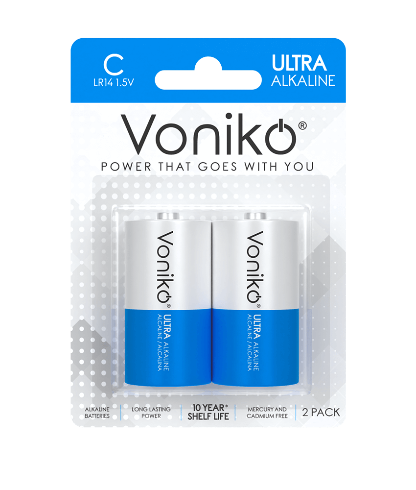 Pin kiềm Voniko C - LR14 1.5V