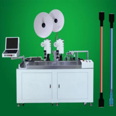Máy uốn ống co nhiệt hai đầu tự động DG-R12 - Tự Động Hóa Yonke Việt Nam - Công Ty TNHH Tự Động Hóa Yonke Việt Nam