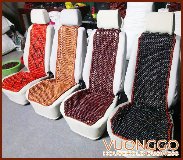 Đệm hạt gỗ cho xe ô tô
