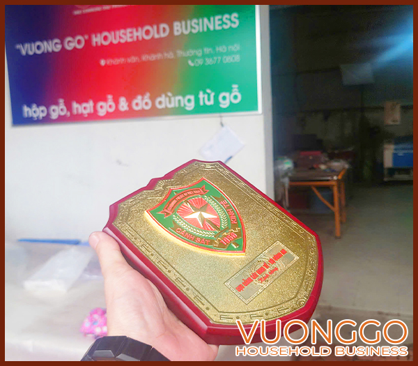 Hộp gỗ đựng huân chương