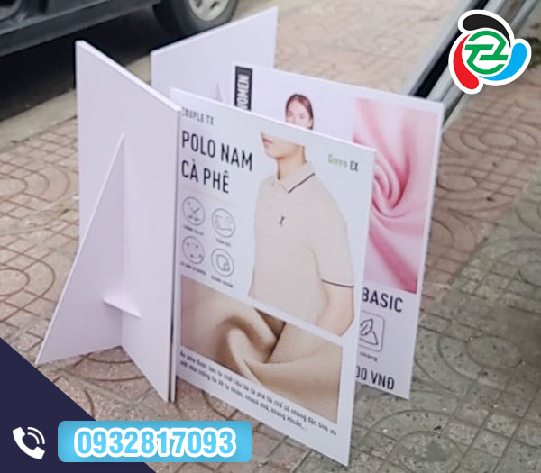 Thiết kế quảng cáo standee
