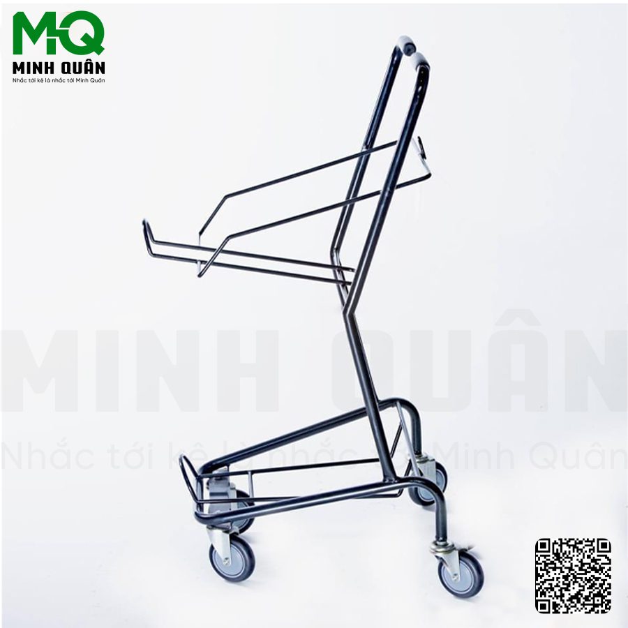 Xe kéo đi chợ đa năng - Kệ Siêu Thị Minh Quân - Công Ty TNHH Đầu Tư Phát Triển Thương Mại Dịch Vụ Minh Quân