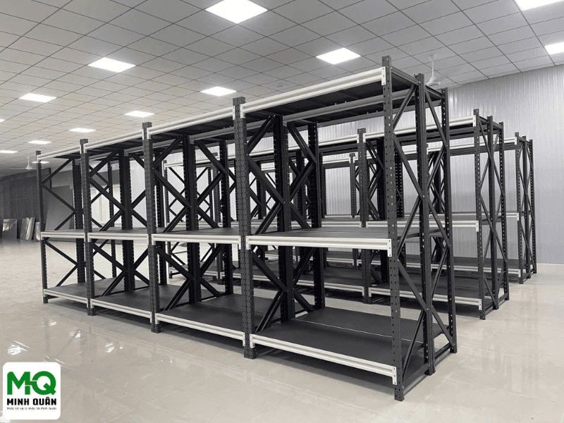Dự án lắp đặt kệ trung tải tại Yên Khánh – Ninh Bình - Kệ Siêu Thị Minh Quân - Công Ty TNHH Đầu Tư Phát Triển Thương Mại Dịch Vụ Minh Quân