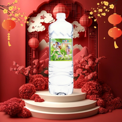 Nước khoáng ion kiềm 1.5L FOY Artist