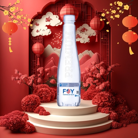 Nước khoáng ion kiềm FOY Premium 456ml