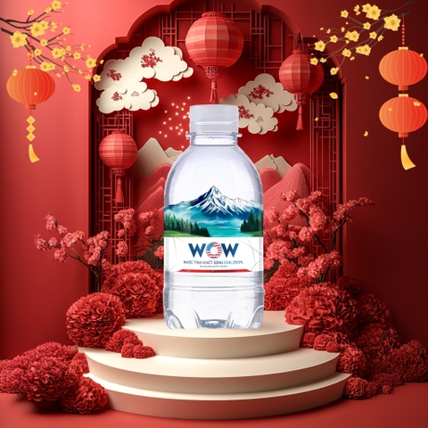 Nước tinh khiết cao cấp WOW Luxury 250ml