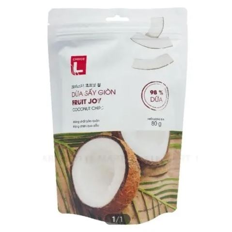 Túi dừa sấy - Bao Bì Nhựa Amoy - Công Ty TNHH Bao Bì Nhựa Amoy