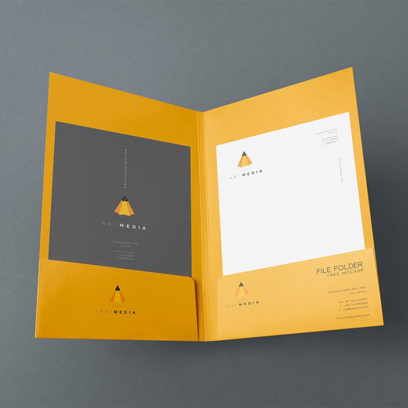 In bìa đựng hồ sơ