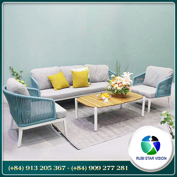 Bộ ghế sofa ngoài trời - Đồ Ngoại Thất - Công Ty TNHH Rubi Star Vision
