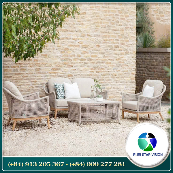 Bộ ghế sofa ngoài trời - Đồ Ngoại Thất - Công Ty TNHH Rubi Star Vision