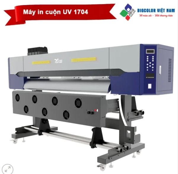Máy in cuộn UV 1704